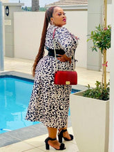 Load image into Gallery viewer, Plus Size Two Piece - Luxurious Linda Leopard Line 2pc Set
